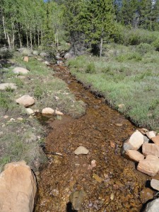 Stream crossing.