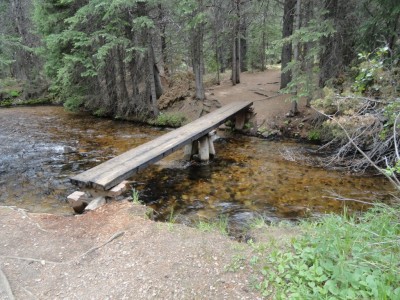 Crossing at Guernsey Creek.