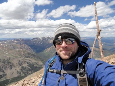 The joy of bagging my second 14er.